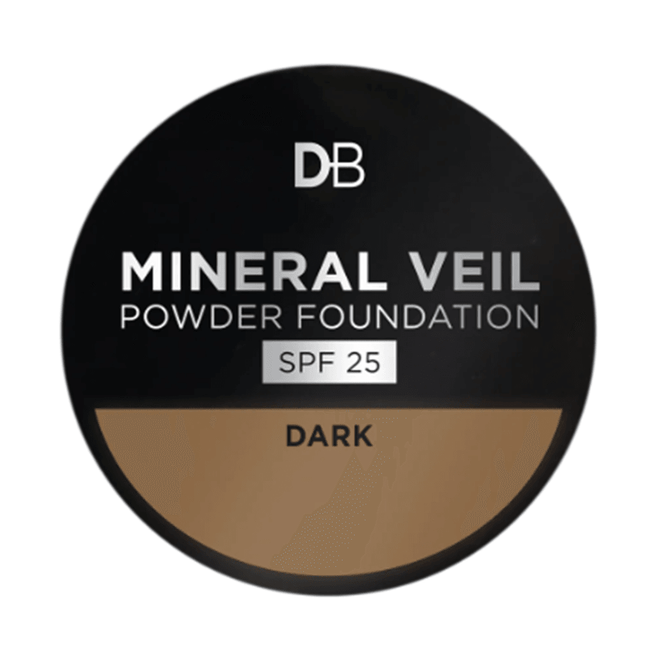 DB Cosmetics Mineral Veil Powder Foundation Dark - OhYouLuckyDuck.com.au