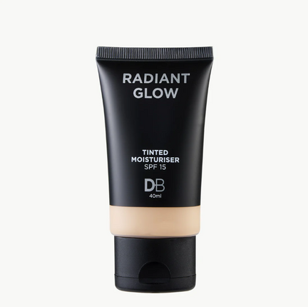 DB Cosmetics Radiant Glow Tinted Moisturiser SPF 15 Light - OhYouLuckyDuck.com.au