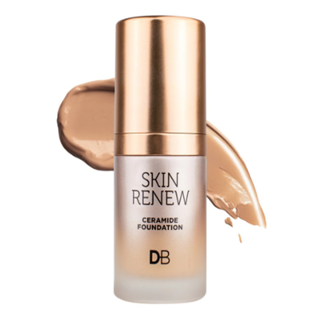 DB Cosmetics Renew Foundation Ceramide Infused Warm Honey - OhYouLuckyDuck.com.au