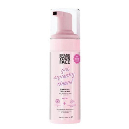 Erase Your Face Foaming Face Wash - Vitamin C and Hyaluronic Acid