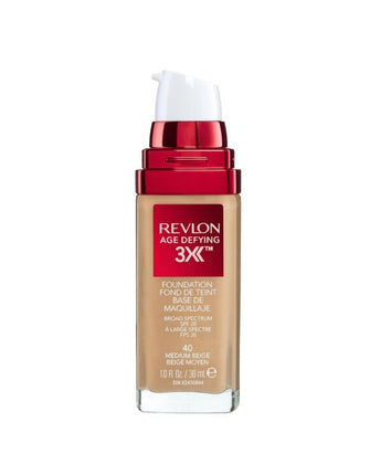 Revlon Age Defying 3X Fdn Medium Beige - OhYouLuckyDuck.com.au