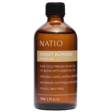 Natio Carrier Oil Sweet Almond 100 ml - OhYouLuckyDuck.com.au