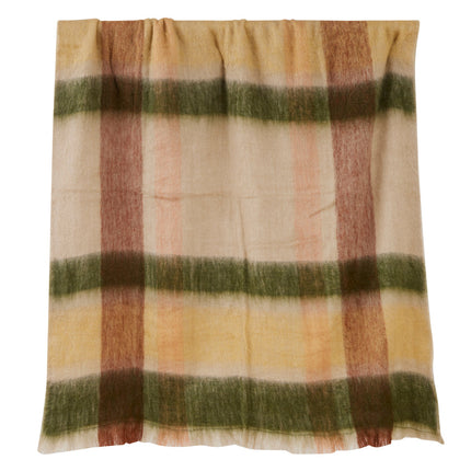 Desdemona Wool Blend Throw Blanket 125CM x 150CM