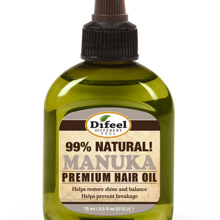 Difeel Premium Natural Hair Oil Manuka Oil 75ML