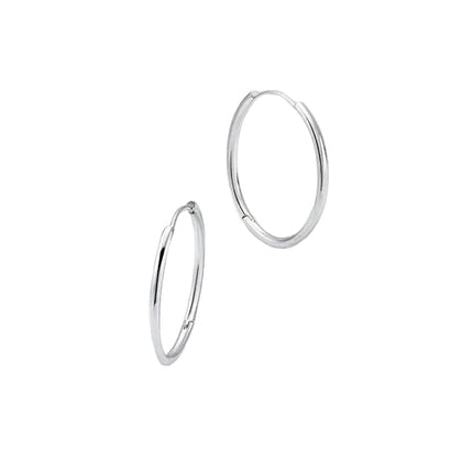 Zafino Delilah Hoop Large Silver
