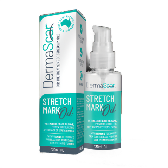 Dermascar Stretch Marks Oil 120Ml - OhYouLuckyDuck.com.au