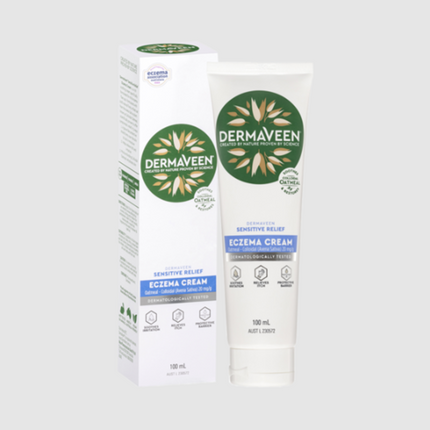 DermaVeen Sensitive Relief Eczema Cream - 100g - OhYouLuckyDuck.com.au