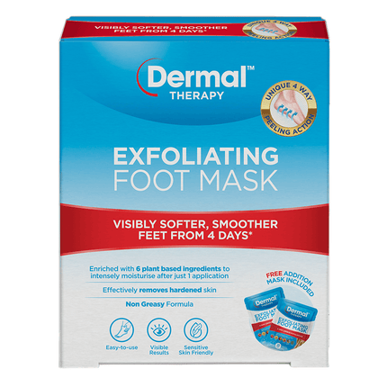 Dermal Therapy Exfoliating Foot Mask