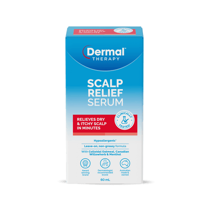 Dermal Therapy Scalp Relief Serum for Dry Itchy Scalp 60ML