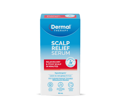 Dermal Therapy Scalp Relief Serum for Dry Itchy Scalp 60ML