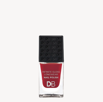Designer Brands Infinite Gloss Longwear Nail Polish Bad Red-Putation - OhYouLuckyDuck.com.au