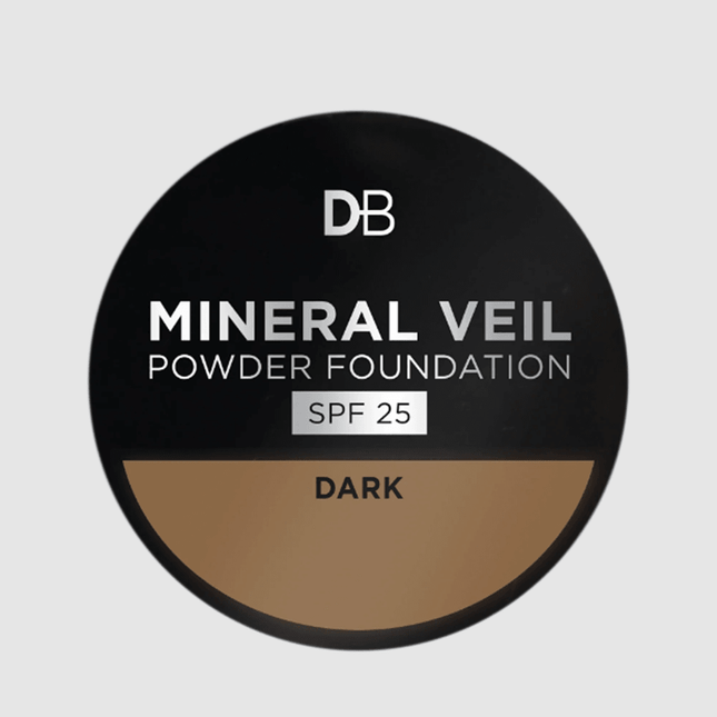 DB Cosmetics Mineral Veil Powder Foundation Dark - OhYouLuckyDuck.com.au