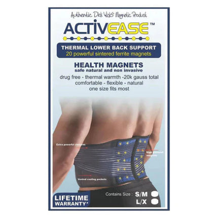 Dick Wicks Activease Magnetic Super Back Supp Xx-Large
