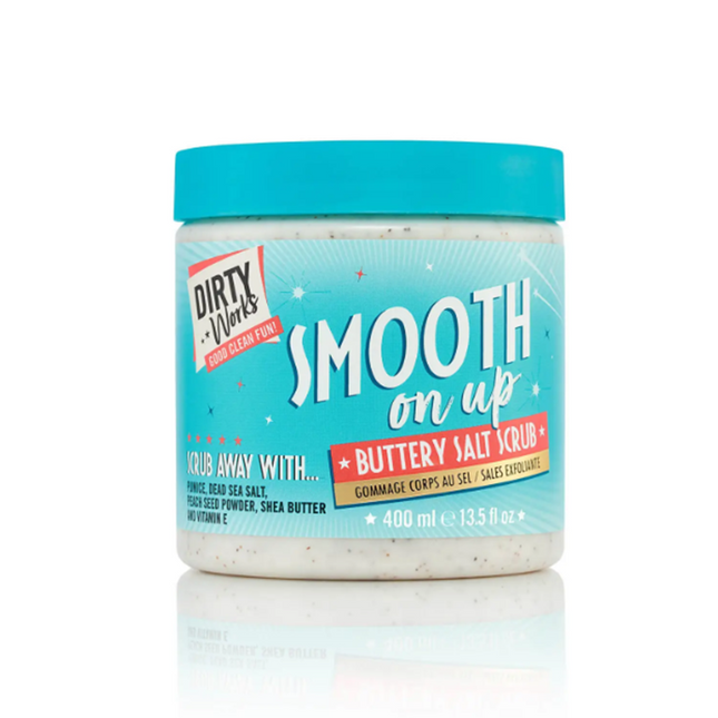 Dirty Works Smooth on Up Buttery Salt Scrub - 400 ml - OhYouLuckyDuck.com.au