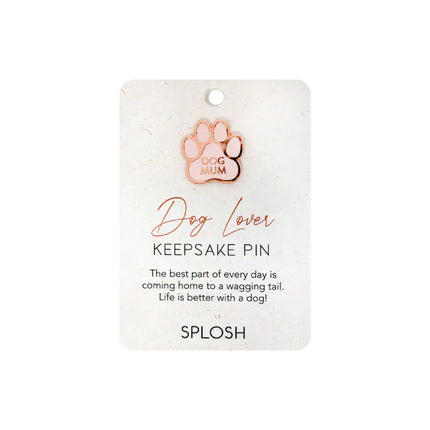 Splosh Dog Lover Keepsake Pin