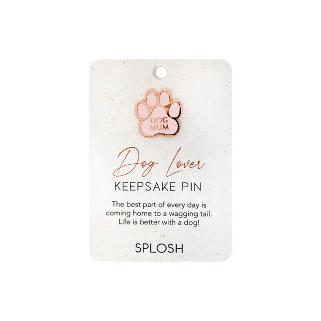 Splosh Dog Lover Keepsake Pin