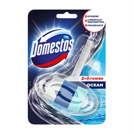 Domestos Toilet Block 3 in 1 Ocean 40g - OhYouLuckyDuck.com.au