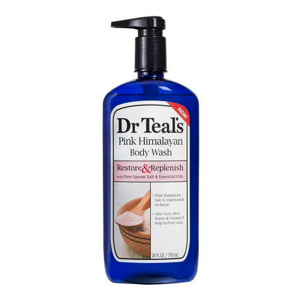 Dr. Teal's Epsom Salt Body Wash - Pink Himalayan 710mL - OhYouLuckyDuck.com.au