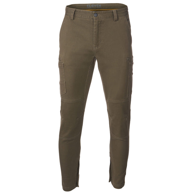 ELEVEN Workwear Grid Work Pant Dirty Olive