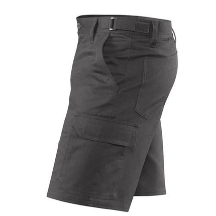 Eleven Workwear Essential Drill Cargo Work Short Charcoal Regular Leg