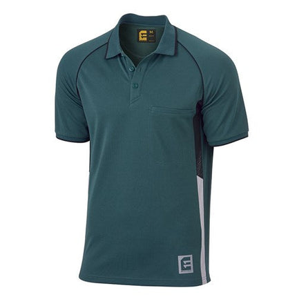 Eleven Workwear Aerocool Hi-Vis Polo Shirt Green