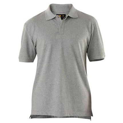 Eleven Workwear Essentials S/S Polo Shirt Grey Marle