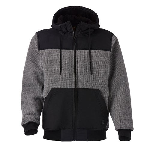 Eleven Workwear Heavy Weight Polar Fleece Jacket Grey
