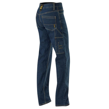 Eleven Workwear Women's Stretch Denim Work Jean Dark Denim