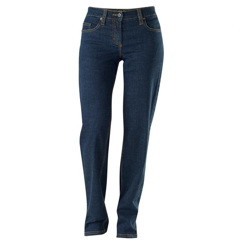 Eleven Workwear Women's Stretch Denim Work Jean Dark Denim