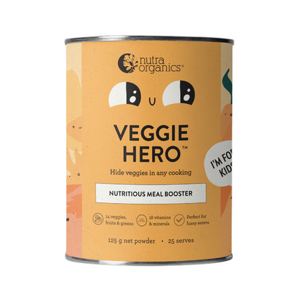 Nutra Organics Veggie Hero 125G