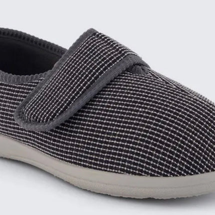 Homyped Skyla Womens Orthotic Friendly Comfort Shoes Charcoal 8