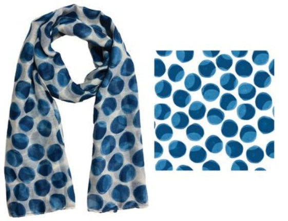 Scarf FM Watercolour Spots