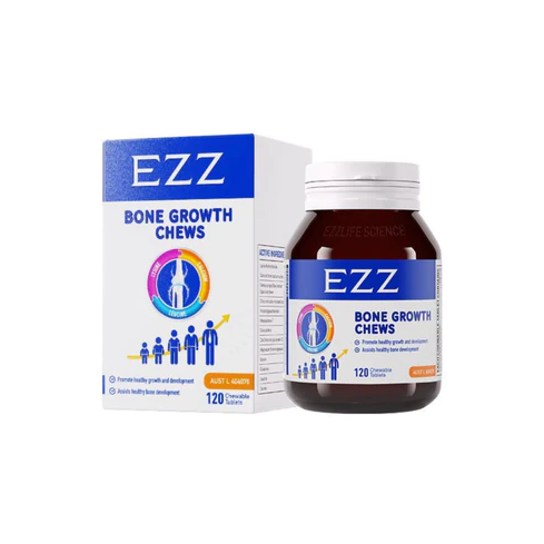 Ezz Bone Growth Chews 120 Chewable Tablets