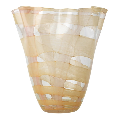 Ecology Papyrus Vase in Peach