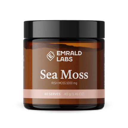 Emrald Labs Sea Moss for Thyroid and Immune Support 40G