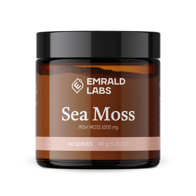 Emrald Labs Sea Moss for Thyroid and Immune Support 40G