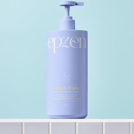 Epzen Awaken Body Wash with Magnesium and Essential Oils 750mL