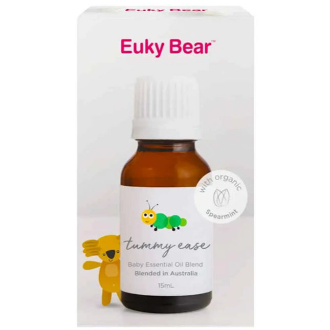 Euky Bear Tummy Ease Essential Oil Blend 15ml - OhYouLuckyDuck.com.au