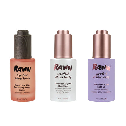 Raww Luxe Superfood Skincare Vault