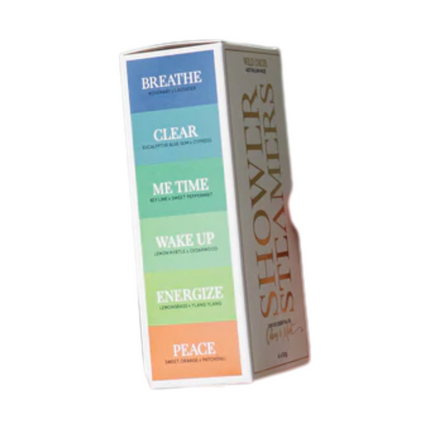 Wild Emery Shower Steamer Citrus & Mint 6 pack