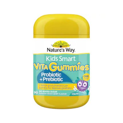 Nature's Way Kids Smart Vita Gummies Probiotic Plus Preb 90
