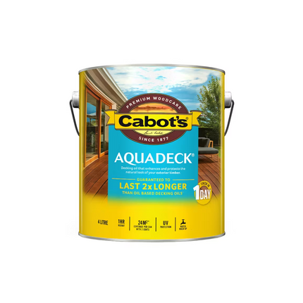 Cabots Aquadeck Natural 4L