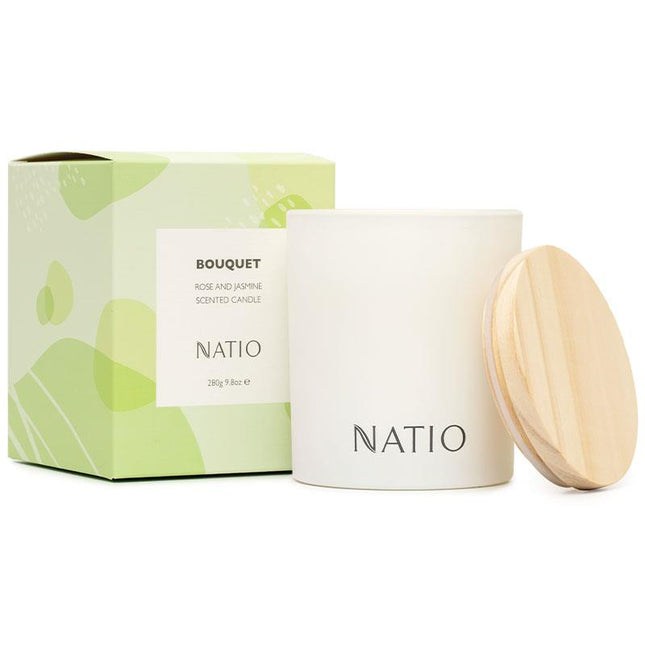 Natio Bouquet Scented Candle 280g - OhYouLuckyDuck.com.au
