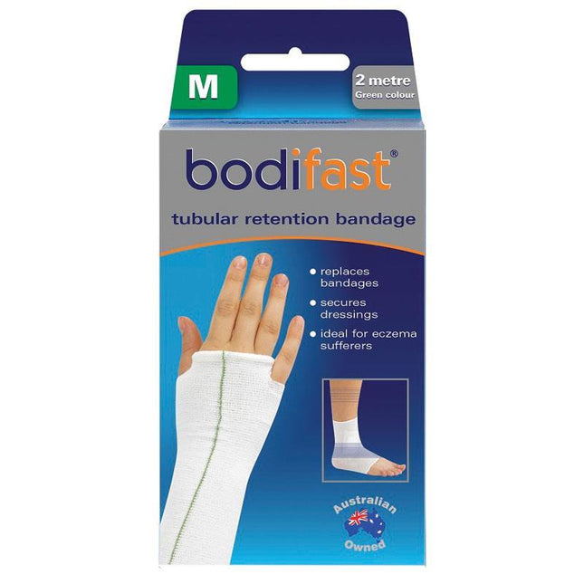 Bodifast Tubular Bandage Green Medium 5cmx2m - OhYouLuckyDuck.com.au