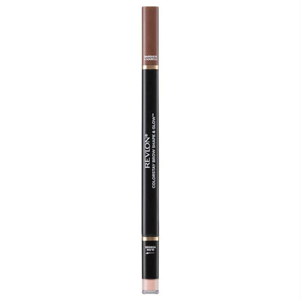 Revlon ColorStay Brow Shape and Glow Eyebrow Pencil and Highlighter Soft Brown 0.55G
