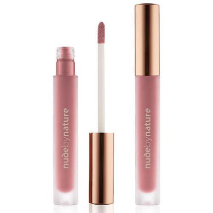 Nude By Nature Satin Liquid Lipstick Blush - OhYouLuckyDuck.com.au