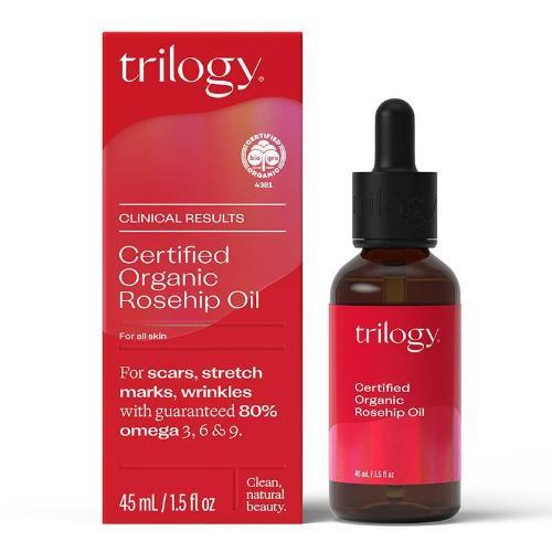 Trilogy Certified Organic Rosehip Oil 45ML - OhYouLuckyDuck.com.au