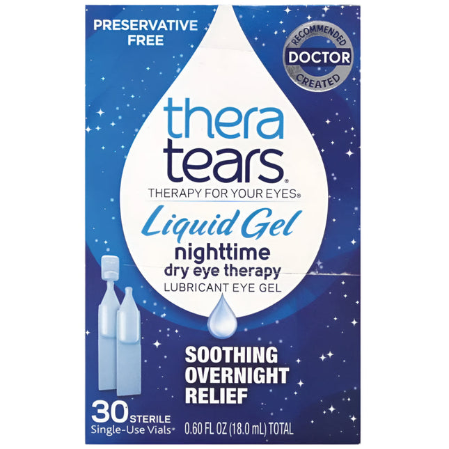 TheraTears Eye Drops Liquid 1 Percent Eye Gel 28 x 0.6ML Unit Doses