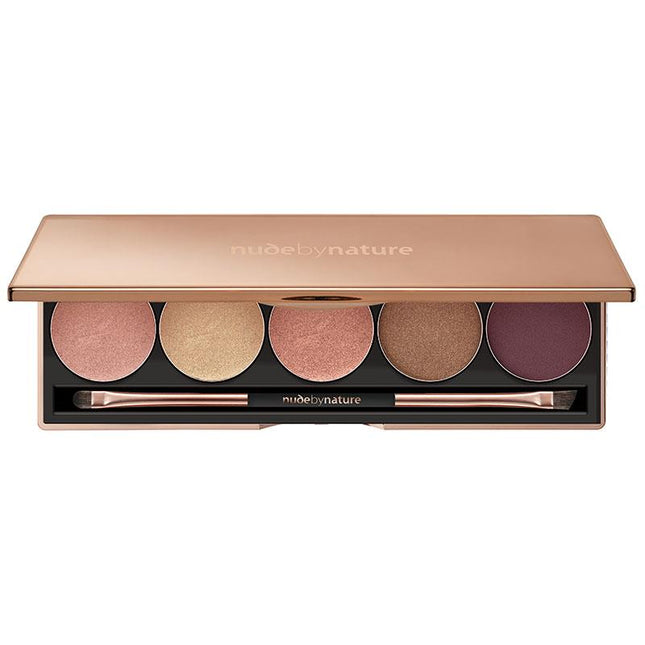 Nude By Nature Illusion Eye Palette 02 Soft Rose