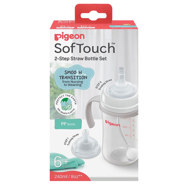 Pigeon SofTouch PPSU Step Up Bottle Set 160ml and 240ML